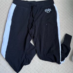 Black Joggers from PINK. Size M.